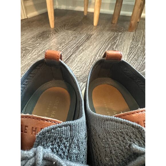 Cole Haan Men’s Original Grand Wingtip Stitchlite Oxford Dark Gray Sz. 12 - Picture 10 of 13